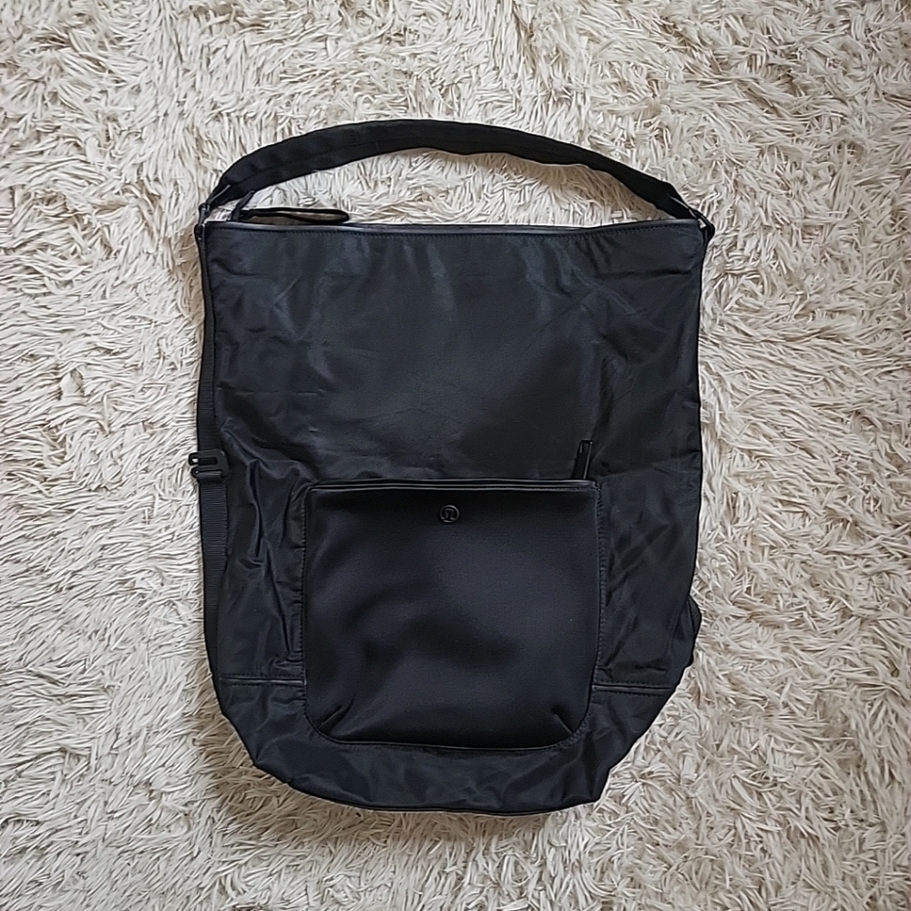Lululemon All Set Hobo Popular Rare Discontinued Black Bag Tote